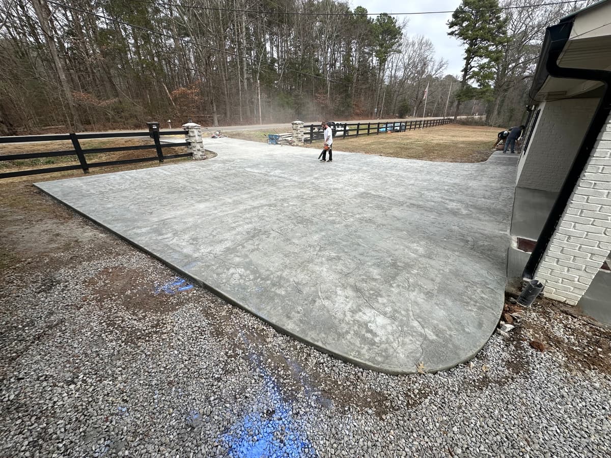 Concrete Driveway Work